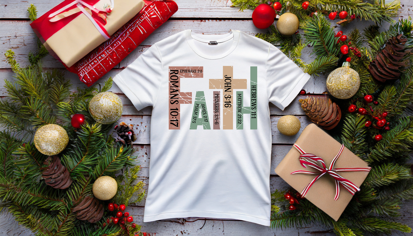 Short sleeve "FAITH" tshirt