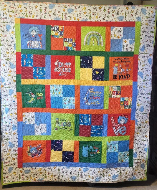 Dr. Seuss quilt